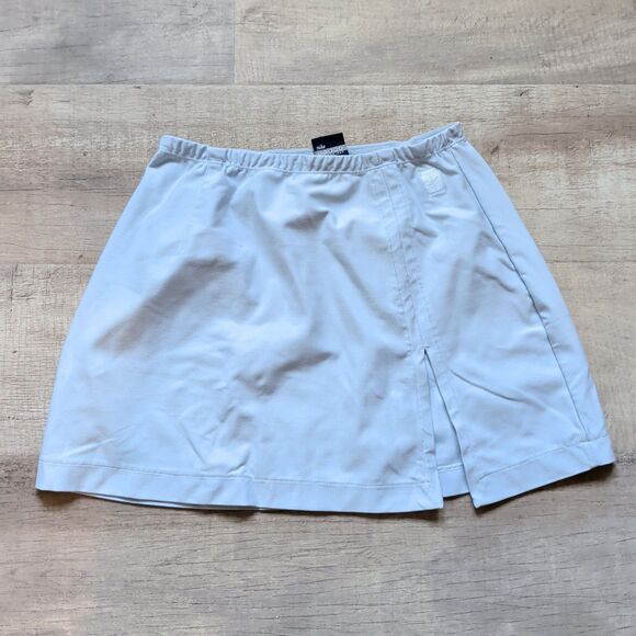 Nike Pants - ​Vintage Nike Tennis Skirt Womens Medium M 8-10 Light Blue Athletic Slit